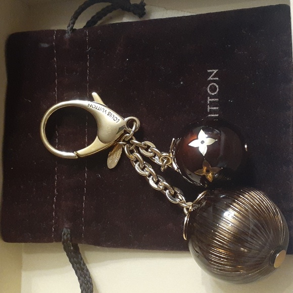LOUIS VUITTON KEYCHAIN PURSE CHARM EUC AUTHENTIC - Picture 1 of 6